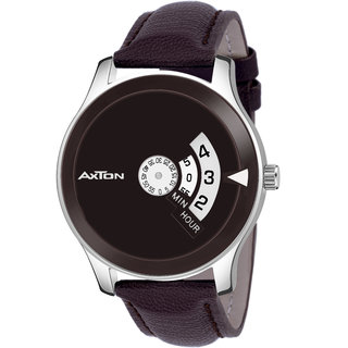 Axton AXT1602 Partywear/Formal/Casual Brown Dial Boys Smart Analog Watch - For Men
