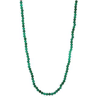                       Jinanshi FashionGreen Agate Stone Prayer Rosary Mala -8 MM 108+1 Beads Jaap Mala For Meditation (45 x 2 x 1 cm) Green.                                              
