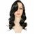 Shaear Hairs Long Wig Natural Straight looking human hair wig for Women(size 30,Black)