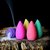 Stylewell (Pack of 750 Gram) Backflow Natural Smoke Multicolor Dhoop Cones for Backflow Cone Incense Burner Holder