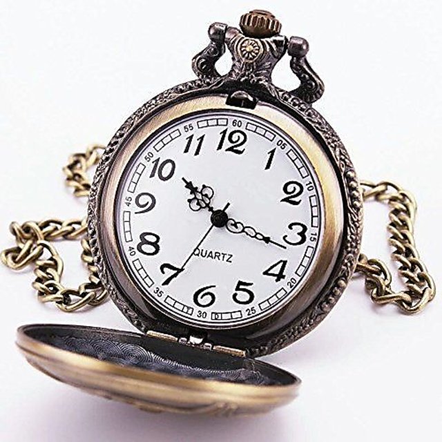 Buy Vintage Superman Metal Bike Car Bag Keychain Pocket Watch Clock Pendant Online Get 37 Off