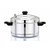 Mahaa Store Stainless Steel Kitchenware Idly Cooker  Idli Maker -4 PLATE