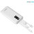 Digimate 10000 mah Fast Charging Power Bank Inbuilt Cable Android, Type-C, Micro, USB (White)