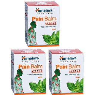 Himalaya Pain Balm Strong Fast relief from Pain Mint 45gm Pack Of 3