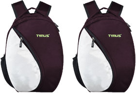 Timus Celebrity Wine-Wine 18L Set of 2 Laptop Backpack