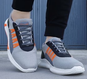Kavsun Men's Gray Sport Shoes