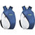 Timus Celebrity Blue-Blue 18L Set of 2 Laptop Backpack