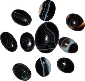 Sulemani Hakik Stone 12 Carats 13.33 Ratti 1 Piece Sulamani Black Hakeek Sulaiman Akik Pathar Sulaimani Aqeeq Gemstone