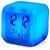 7 Color Changing Clock Cube Desk Night Table Alarm Clock Glowing Digital Alarm Clock LED Watch