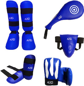 AXG New Goal Karate Taekwondo Muay Thai Kick Kickboxing MMA Kit (Small)