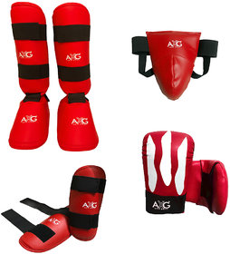 AXG New Goal Taekwondo Guards For MMA Kick Boxing And Other Martial Arts (Medium)