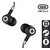 S4 Type-C In-Ear Wired Earphone with mic and 1.2 m Cord,10 mm Driver, Extra bass Sound Type c connectivity (Black-White)