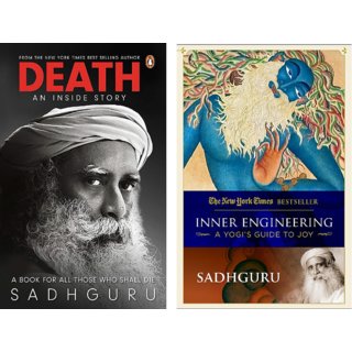                       Combo of 2 books Death + Inner Engineering (Sadhguru, English, Paperback)                                              