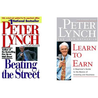 Combo Peter Lynch 2 Books Set Beating The Street  Learn To Earn (English Paperback)