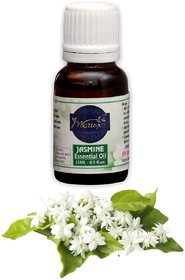 Moriox jasmine essential oils for Hair,Skin  Aromatherapy 100 Pure  Natural Oils (15 ml)