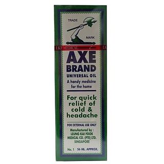                       LKF Axe Brand Universal Oil 56ml Pack of 2  (56 ml)                                              