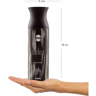Ajmal Carbon Homme Deodorant 200 Ml Deodorant Spray  -  For Men (200 Ml)