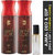 Ajmal 2 Sacred Love Deo 200Ml & Aretha Edp 20Ml Pack Of 3 (Total 420Ml) For Men & Women + 2 Parfum Testers