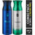 Ajmal Blu & Raindrops Deodorants + 2 Testers Deodorant Spray  -  For Men & Women (400 Ml, Pack Of 2)