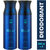 Ajmal Blu & Blu Deodorants + 2 Testers Deodorant Spray  -  For Men (400 Ml, Pack Of 2)