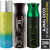 Ajmal 1 Distraction , 1 Carbon And 1 Sacrifice Ii Deodorants For Unisex Each 200Ml Pack Of 3+2 Parfum Testers (3 Items In The Set)