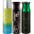 Ajmal 1 Distraction , 1 Carbon And 1 Sacrifice Ii Deodorants For Unisex Each 200Ml Pack Of 3+2 Parfum Testers (3 Items In The Set)