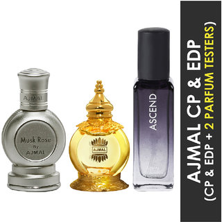 Buy Ajmal Musk Rose And Mukhallat Al Wafa Each Of 12Ml Ascend
