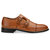Hats Off Accessories Genuine Leather Tan Double Monk Strap Shoes