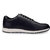 Hats Off Accessories Genuine Leather Navy Tranier  Sneakers