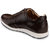Hats Off Accessories Genuine Leather Brown Sneakers