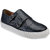 Hats Off Accessories Genuine Leather Blue Monk Strap Sneakers