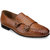 Hats Off Accessories Genuine Leather Tan Double Monk Strap Loafers