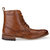 Hats Off Accessories Genuine Leather Tan Wingtip High Ankle Boots