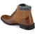 Hats Off Accessories Genuine Leather Brown Toe cap Ankle Boots