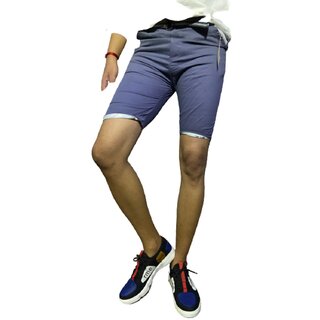 Fy-Camel Men's Grey Chinos Shorts
