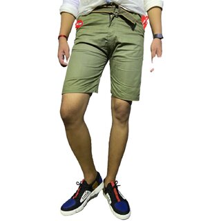                       Fy-Camel Men's Olive Chinos Shorts                                              