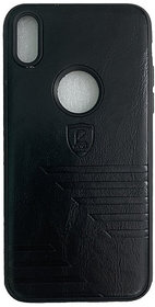 Atyourdoor Elegent Back Cover compatible for Iphone X /XS (Black in Color)