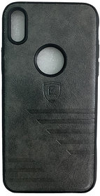 Atyourdoor Elegent Back Cover compatible for Iphone X /XS (Grey in Color)