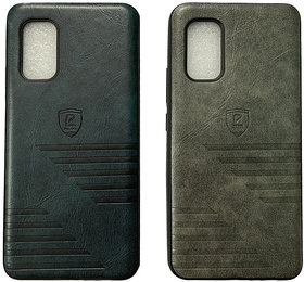 Atyourdoor Leather with Elegent Back Cover Compatible for Vivo V17 (Blue  Grey in Color)