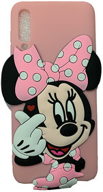 Atyourdoor Back Cover Micky Mouse Design compatible for Samsung A50(Pink in Color)
