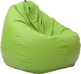 relax xxxl parrot green bean bag cover
