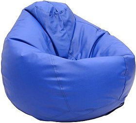relax xxxl royal blue bean bag cover