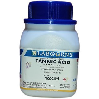 TANNIC ACID Extra Pure - 100 GM TANNIC ACID Extra Pure - 100 GM