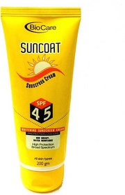 GemBlue Biocare Suncoat Whitening Sunscreen Cream - 200gm