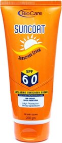 GemBlue Biocare Suncoat Anti-Aging Sunscreen Cream - 200gm