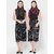 Get Wrapped Soft Silk Square Scarf For Women - Combo Pack of 2