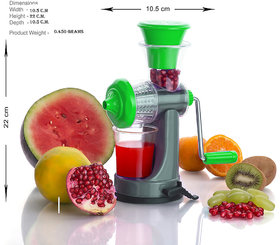 Fruit  Vegetable Plastic Nano Juicer Green