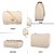 Threadstone Stylish Sling Bag Nd Ladies Purse For Women Ladies Under PU Leather Sling Bag With Golden chain N Lock Beige