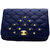 Threadstone Stylish Stone design PU Sling Bag with twisted lock Chain For Girls And Women Blue