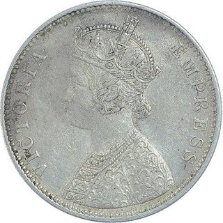 one rupees 1890  fine conditon